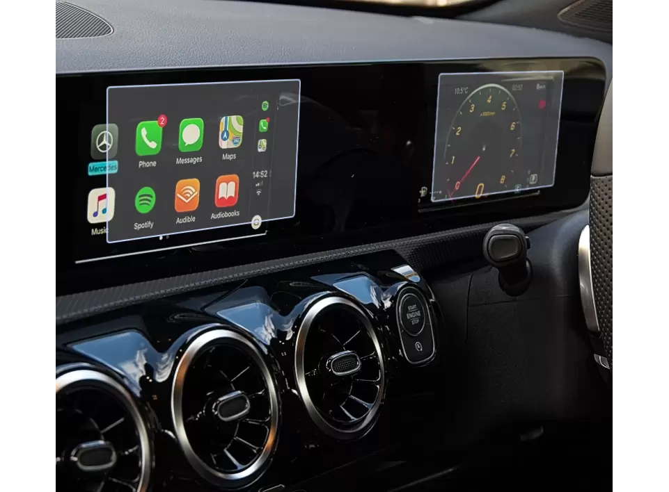 Pentru Navigatii Auto Originale - Set Folii de protectie pentru Navigatie Mercedes-Benz A-Class, GLB 2020+