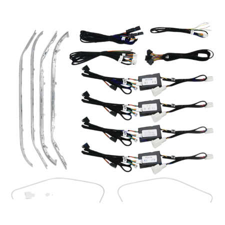 Accesorii Auto - Set lumini ambientale dedicat control din navigatie Mercedes-Benz C-class / GLC W205 X253