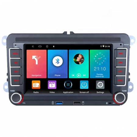 Autoradio GPS Bluetooth RoverOne pour Peugeot 307 2002 - 2013 Android Radio  Navigation WiFi Ecran Tactile