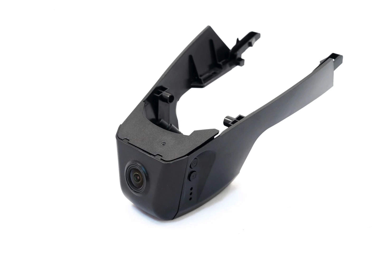 Cameră DVR dedicată OEM - integrare în spatele oglinzii Cameră DVR dedicată custom integrată în carcasa oglinzii retrovizoare pe Volkswagen Touareg