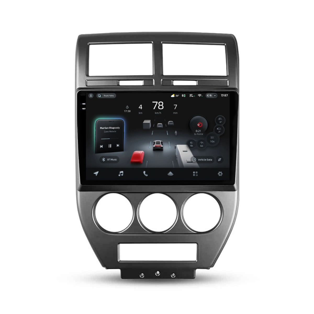 Navigatie Auto cu Asistenta AI Teyes CC4 PRO Jeep Compass 1 2006-2010 8+128GB 10.36" QLED, Android 13, 5G, 7.1 DSP, CarPlay [0]