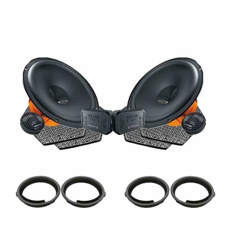 Pachete de difuzoare dedicate - Pachet difuzoare auto Hertz Dieci dedicat Ford Focus 2018-, RMS 80W