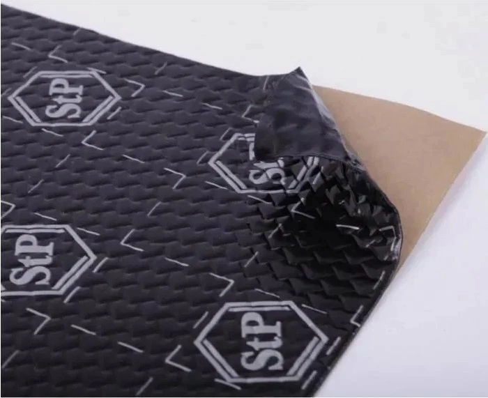 Insonorizant auto Premium STP Black Silver Shop, 1,8mm, 0,8m2, Bulk Pack [1]