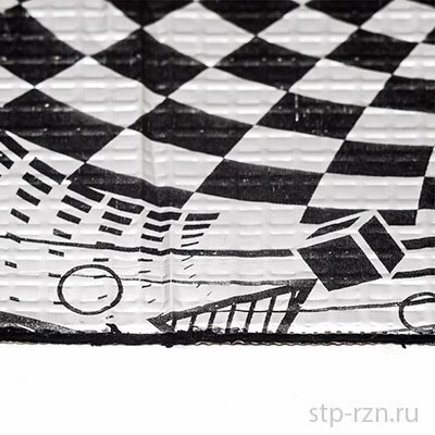 Insonorizant auto STP GB 4 mm, 2.88m2, Bulk Pack [2]