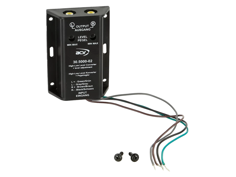 Adaptoare de semnal - Adaptor High-Low ACV 30.5000-02, 2 Canale