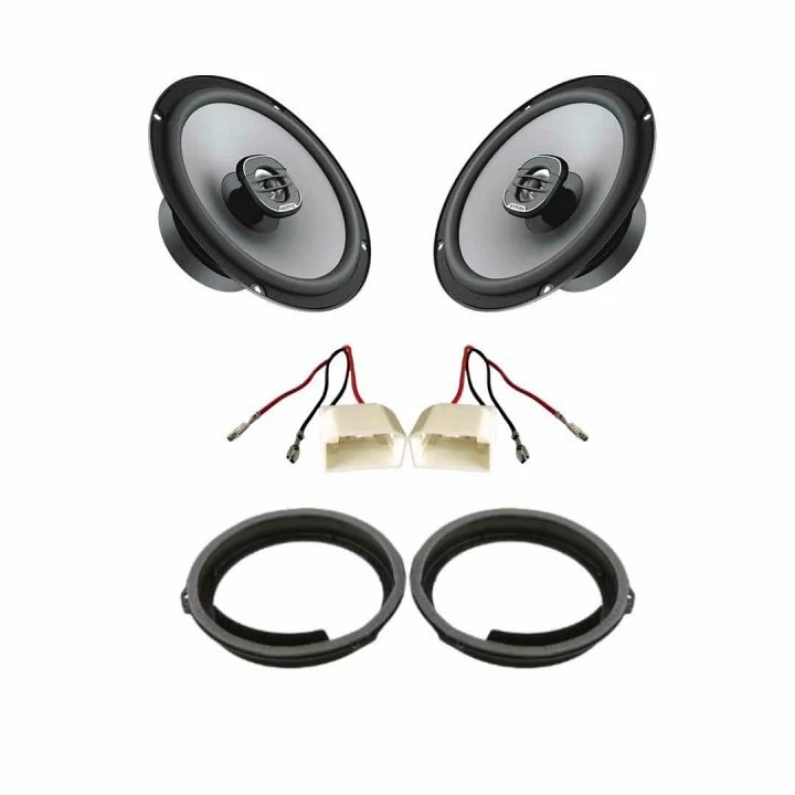 Pachete de difuzoare dedicate - Pachet difuzoare auto Hertz Uno dedicat usi spate Ford B-Max 2012-2017, RMS 55W