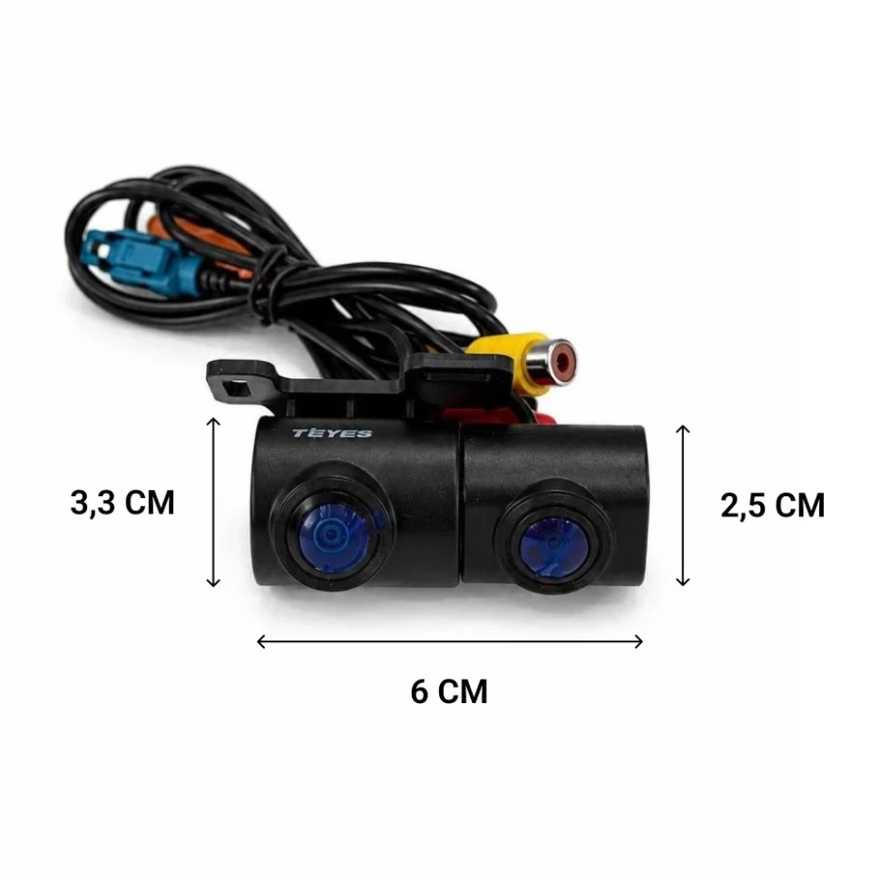 Camera Marsarier Auto Teyes 2 in 1, 360 Grade si ADAS, Digital + AHD, pentru CC4 Pro [1]