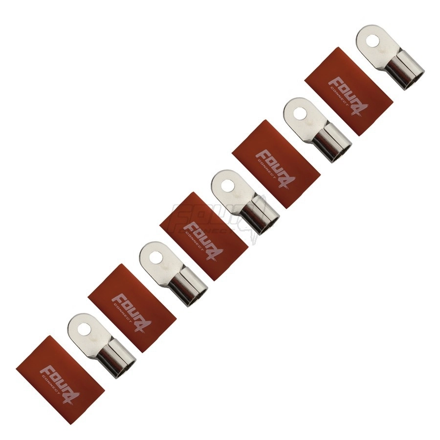 CarAudio - Inel terminal Four Connect, 4-690974, M4, 70-100 mm2, Set 5 Buc