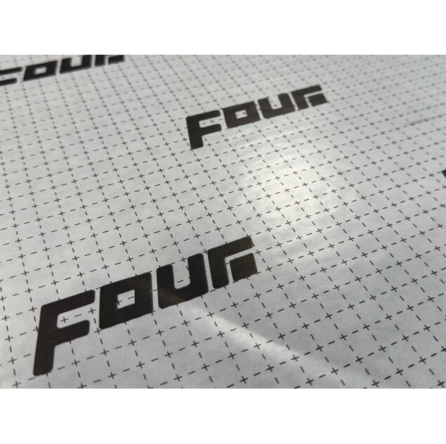 FOUR Connect SOLO-BaseMat, Insonorizant Auto Vibroabsorbant 4.5 mm, 500 x 370 mm, 1 Foaie [3]