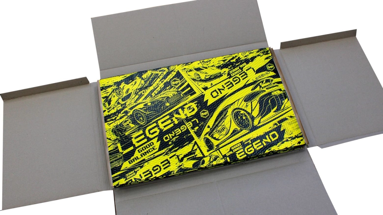 Insonorizant auto STP Legend 1.5 mini 1.5 mm, 375x470mm, Foaie [2]