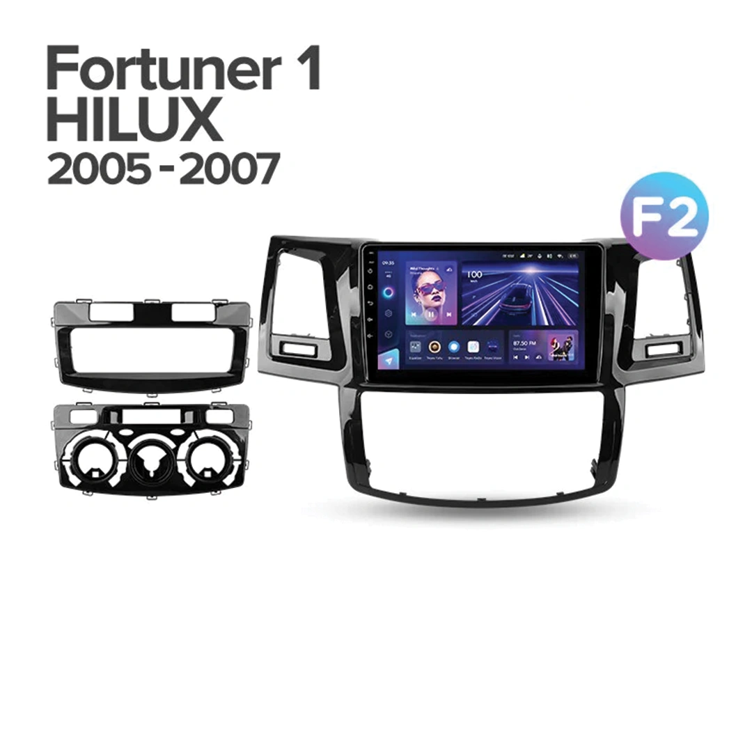 Navigatie Auto Teyes CC4 Toyota Fortuner 2005-2007 6+128GB 9.5" QLED Octa-core 2.7Ghz, Android 4G Bluetooth 5.1 DSP [2]