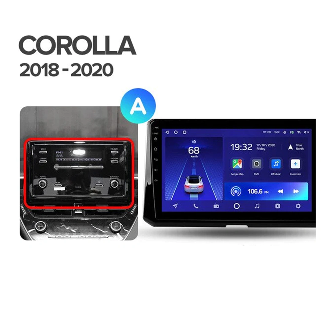 Navigatie Auto Teyes CC4 Toyota Corolla 12 2018-2020 8+128GB 10.36" QLED Octa-core 2.7Ghz, Android 4G Bluetooth 5.1 DSP [3]