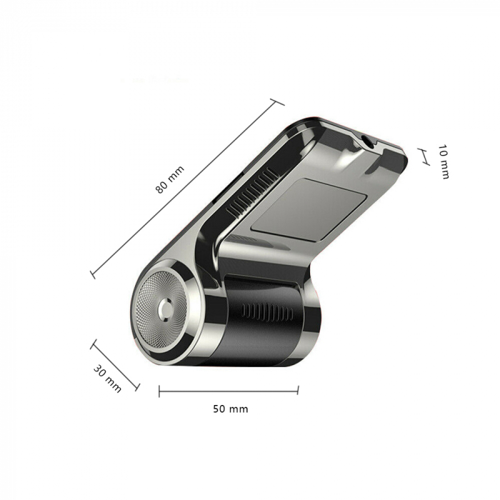 Camera DVR Full HD, Inregistrare Trafic, Compatibila Cu Android [4]