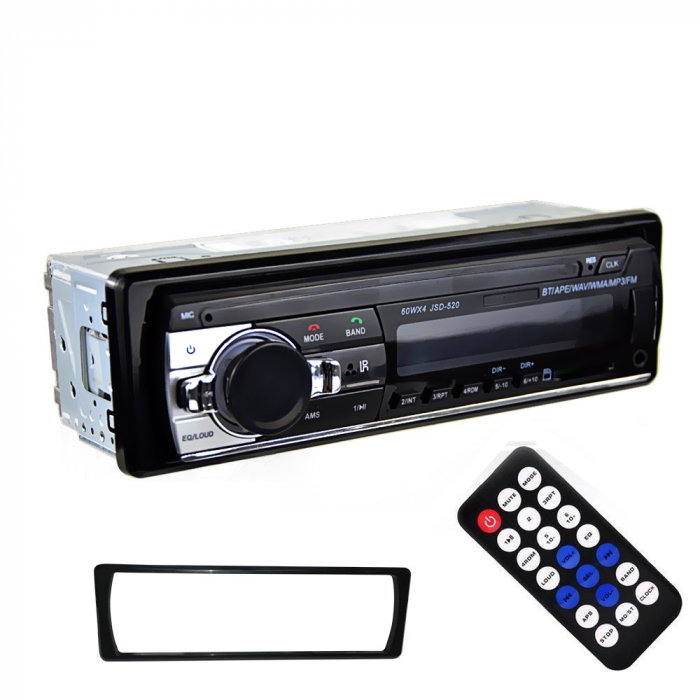 Radio MP3 player auto , 4x60W, 1 DIN cu SD, USB, AUX, RCA, Bluetooth [2]