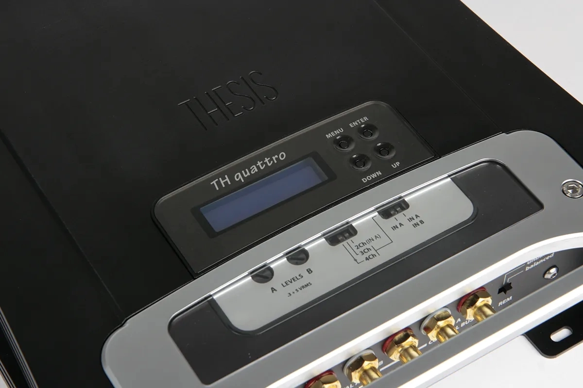 Amplificator auto Audison Thesis TH quattro, 4 canale, [3]