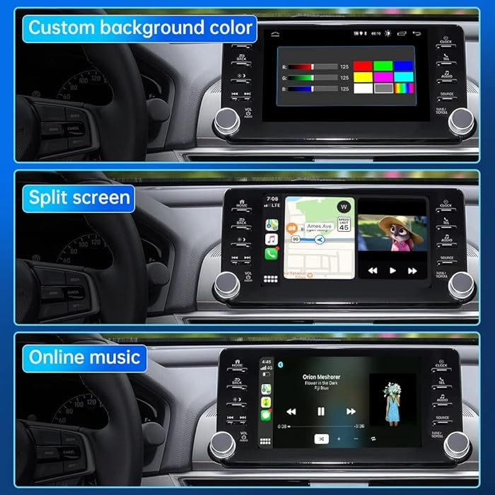 Android Box 4GB RAM si 64GB Stocare, Carplay si Android Auto pentru Sisteme Originale [2]