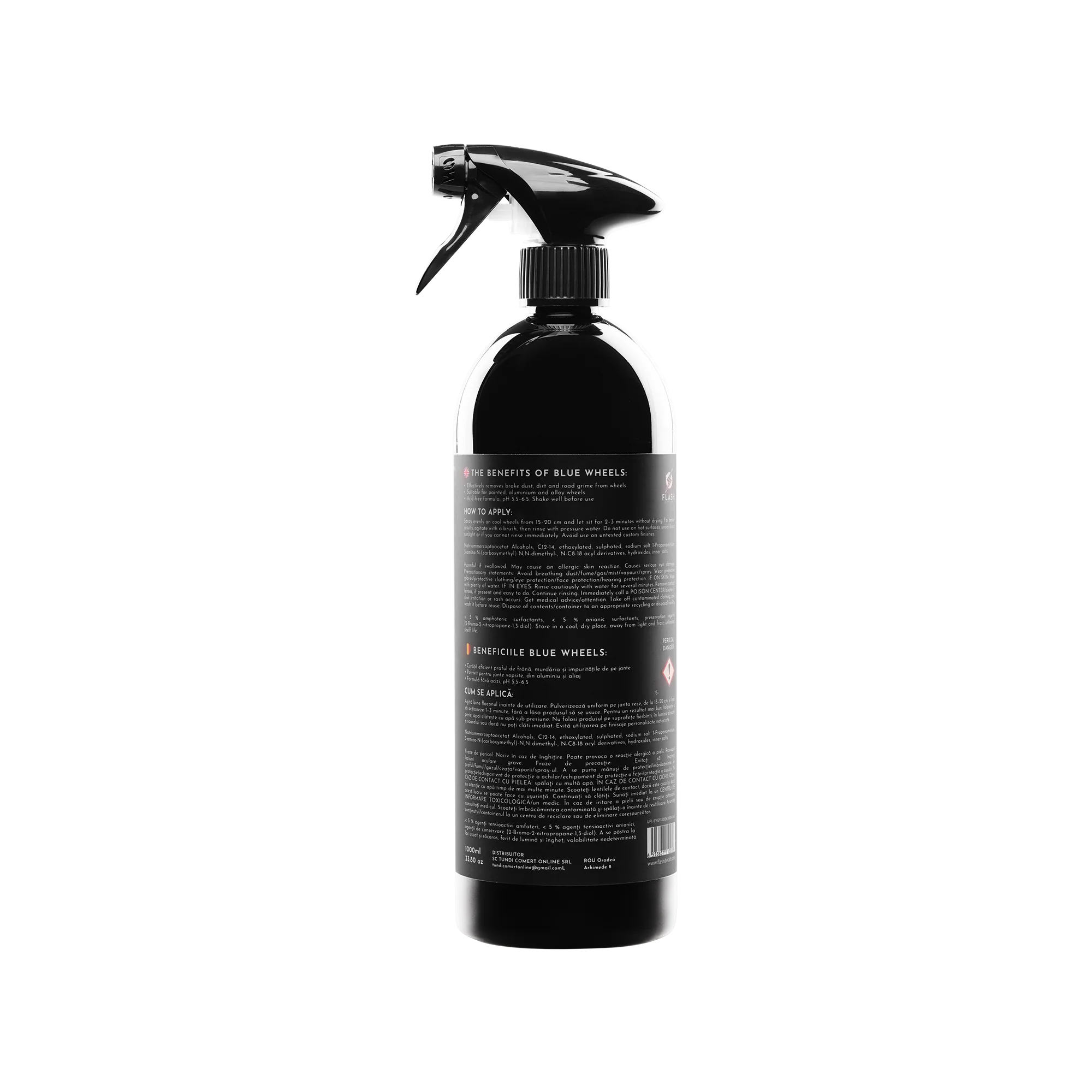 BLUE WHEELS 1000ML - SOLUTIE CURATARE JANTE [2]