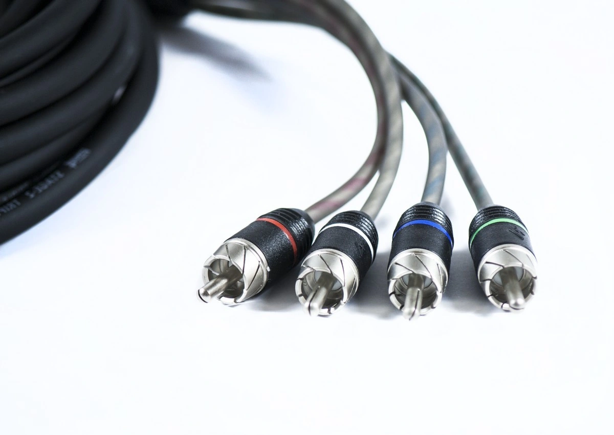 Cablu RCA Four Connect, 4-800256, Stage 2, 5.5 M, 4 canale [4]