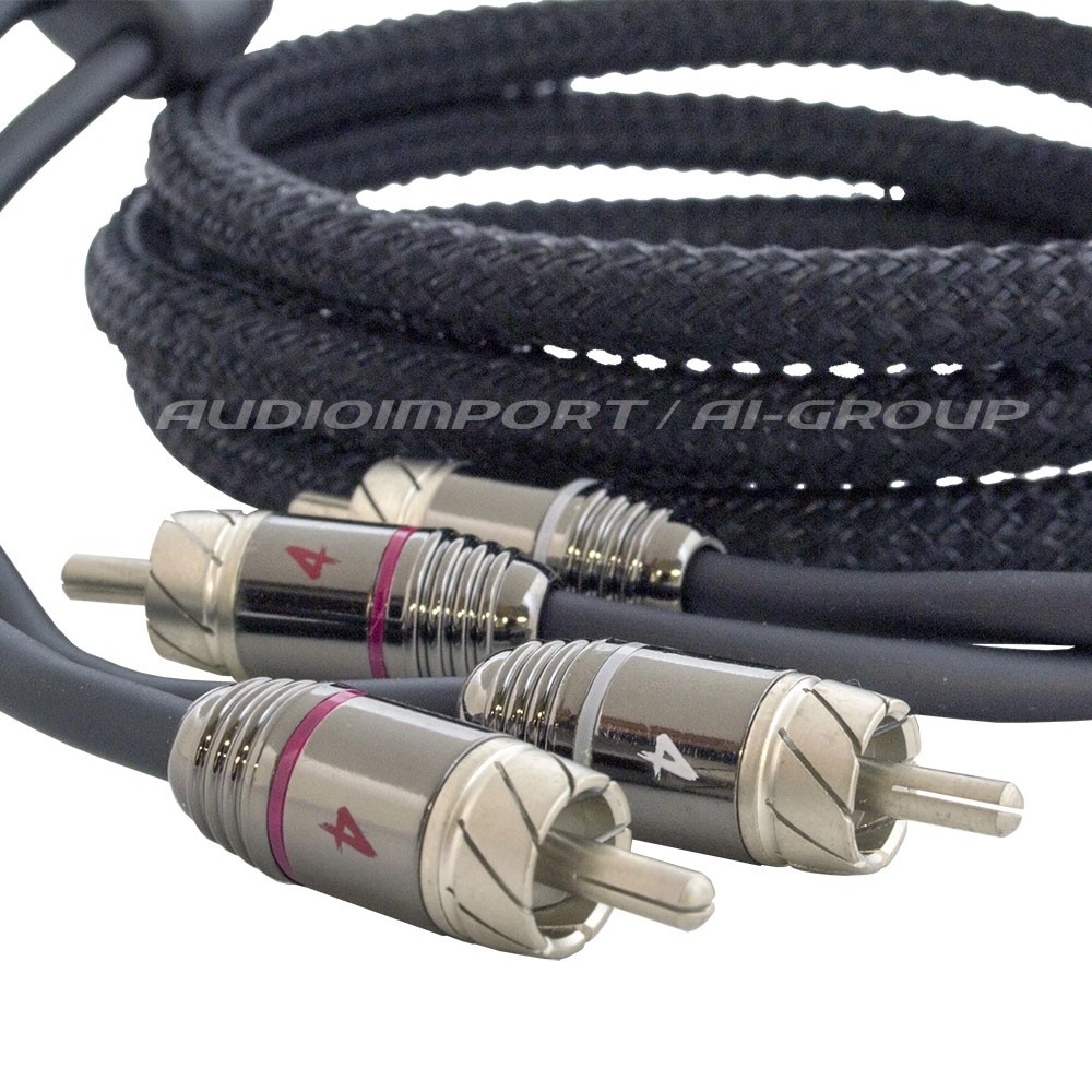 Cablu RCA Four Connect, 4-800351, Stage 3, 0.75 METRI, 2 canale [3]