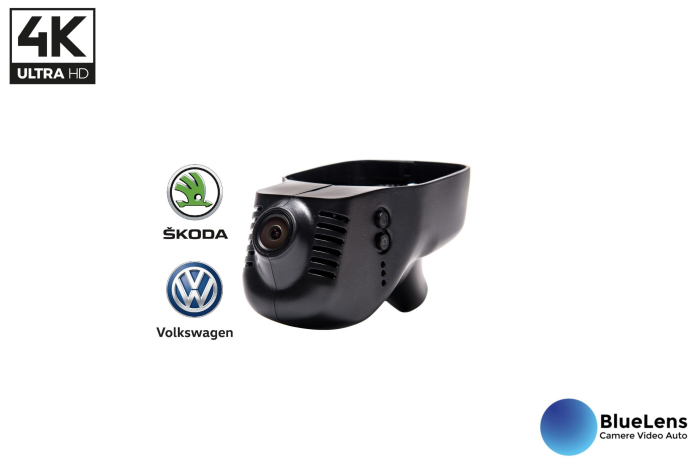 Camera DVR dedicata CUSTOM 24/7 VOLKSWAGEN/SKODA 4K [3]