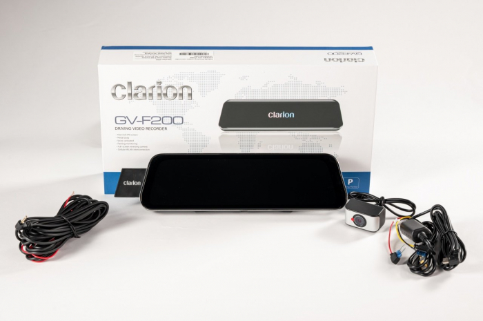 Camera DVR tip Oglinda Clarion Fata si Spate cu Marsarier 1080P+720P [4]