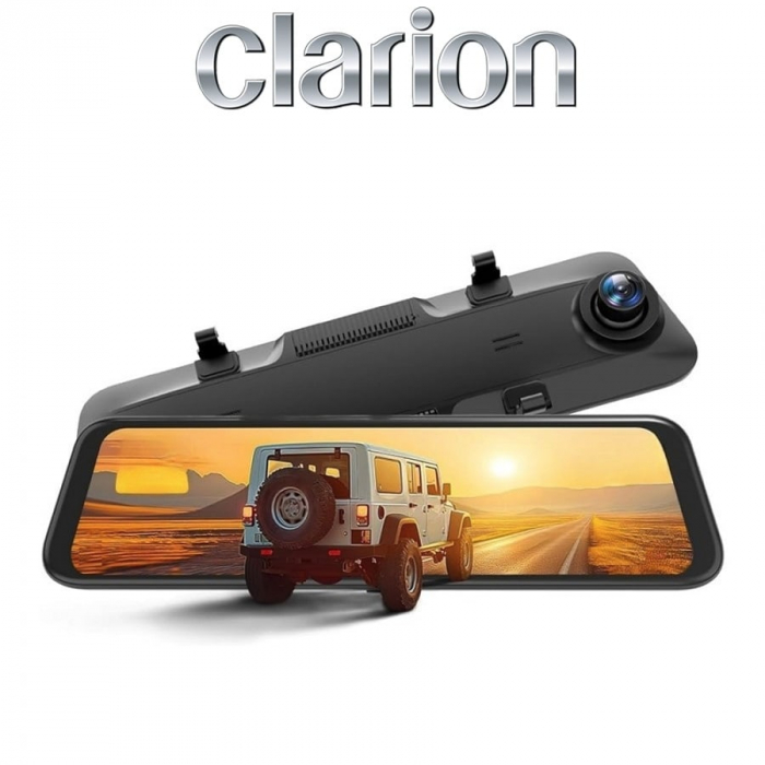 Camera DVR tip Oglinda Clarion Fata si Spate cu Marsarier 2K+1080P [6]