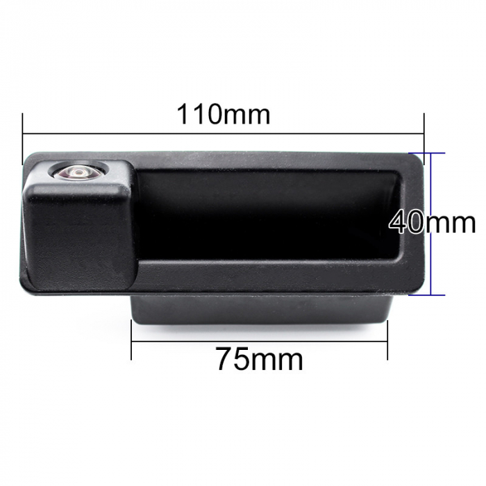 Camera marsarier HD, unghi 170 grade, Night Vision compatibila cu BMW Seria 3 E46/E90, Seria5 E39/E60, X1 E84, X5 E70, X6 E71 [2]