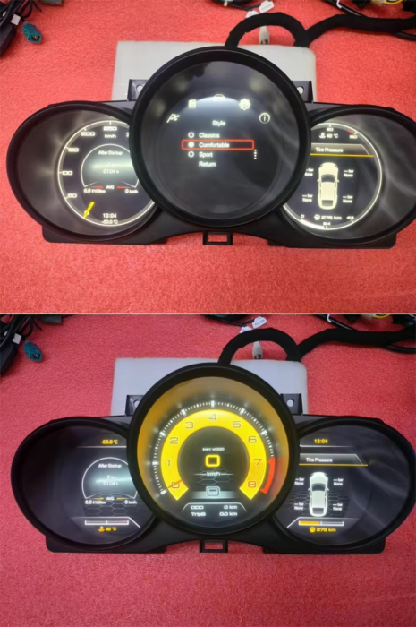 Ceas electronic digital bord Porsche Boxster (2016-2022) [4]