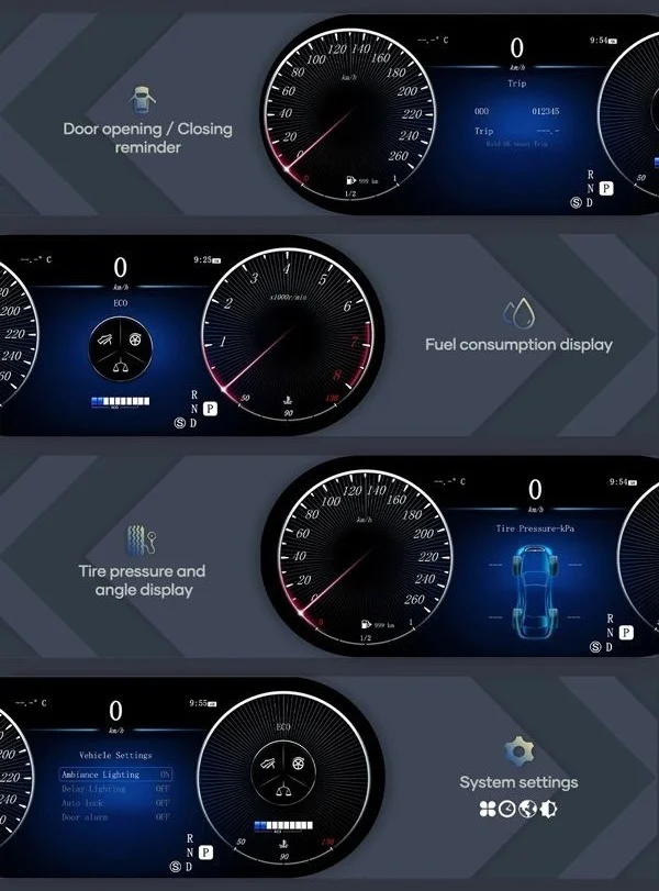 Ceasuri Electronice Digitale Mercedes GLA X 156 (2013-2018) [4]