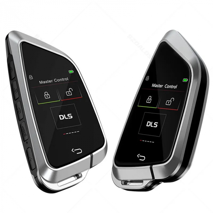 Cheie Smart Key Auto dedicata BMW, LCD, Argintie [2]