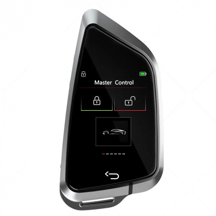 Cheie Smart Key Auto dedicata BMW, LCD, Argintie [1]