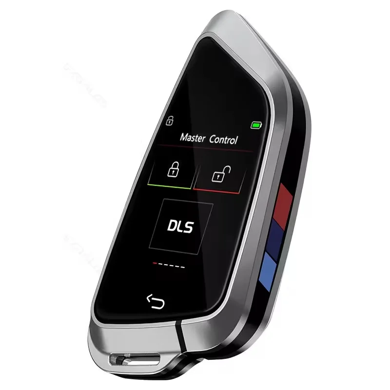 Cheie Smart Key Auto dedicata BMW, LCD, Argintie [3]