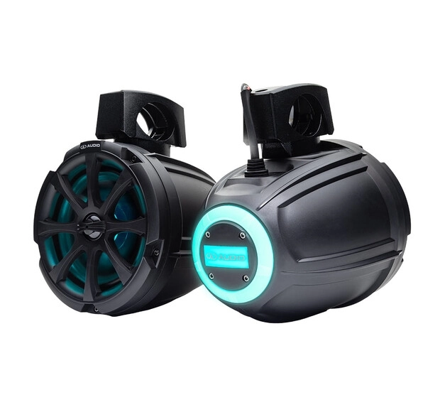 DD Audio MCA-106B Active, Set 2 Difuzoare Coaxiale Marine Active 165 mm, 100W, IPX6, Bluetooth, LED RGB [2]