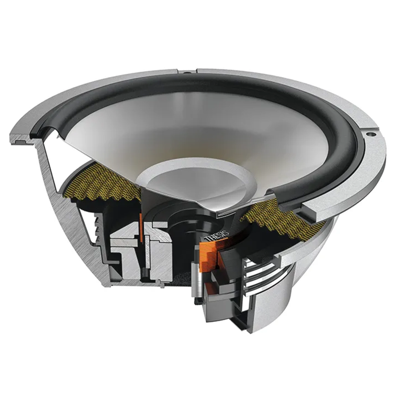 Difuzoare auto Audison Thesis TH 6.5 II Sax set componente, 165 mm, 150W RMS, 4Ω, set 2 difuzoare [5]