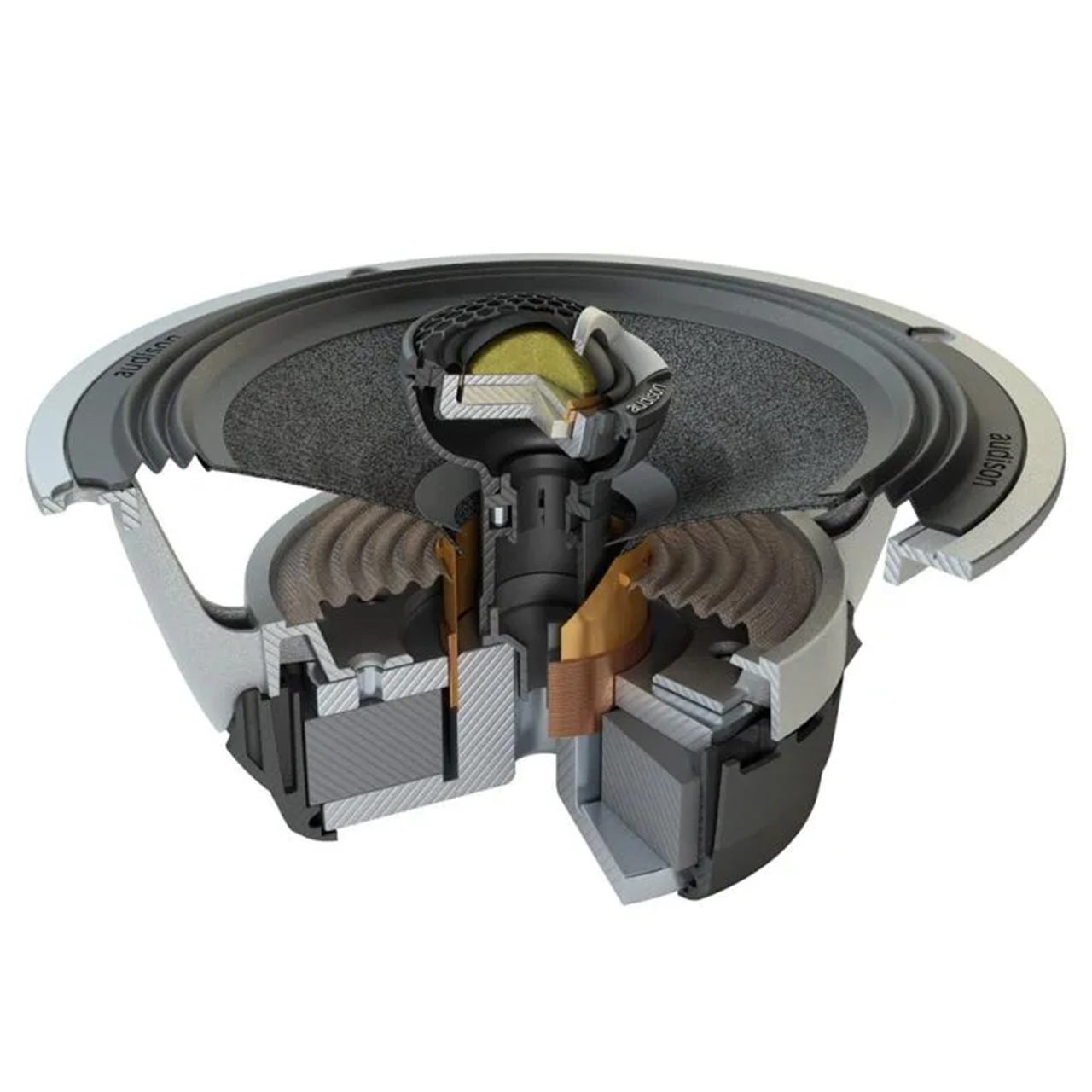 Difuzoare auto Audison Voce AV X6.5 set coaxial 2 căi, 165mm, 100W RMS, 4Ω, set 2 difuzoare [3]