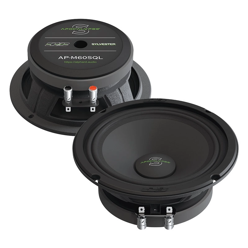 Difuzoare auto Deaf Bonce Apocalypse AP-M60SQL set componente, 165mm, 150W RMS, 4Ω, set 2 difuzoare [3]