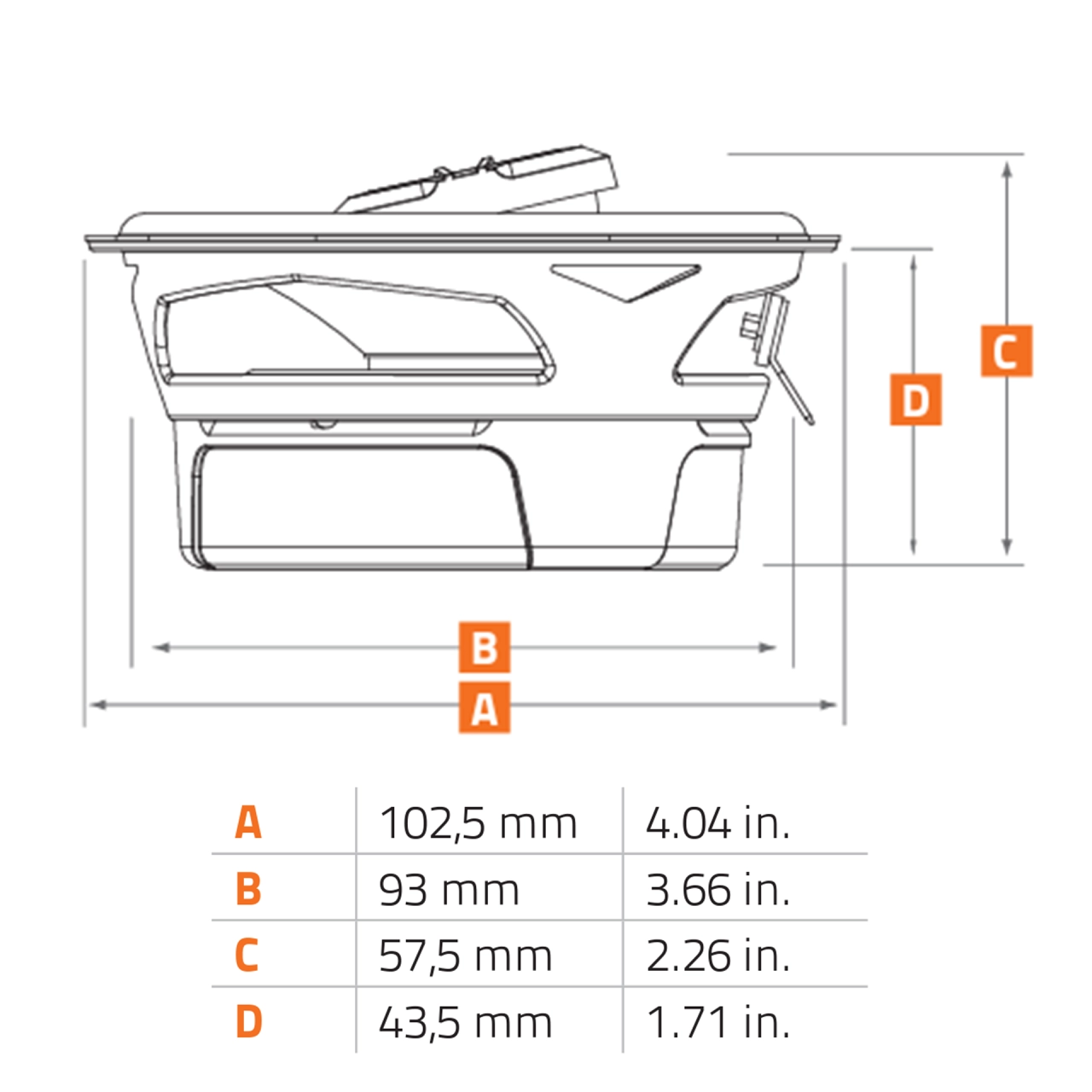 Difuzoare Auto Hertz Cento CX 100, set coaxial 2 căi, 100 mm, 40W RMS, 4Ω, 2 difuzoare [5]