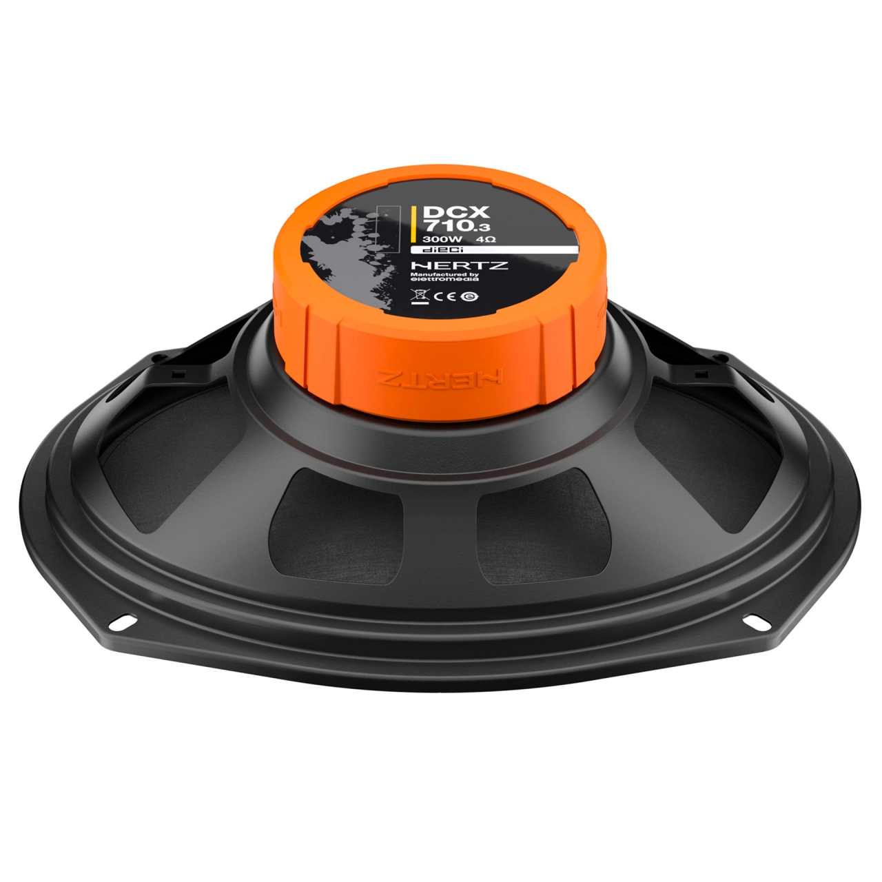 Difuzoare auto Hertz Dieci DCX 710.3, set coaxial 3 căi, 7x10 inch, 150W RMS, 4Ω, 2 difuzoare [3]