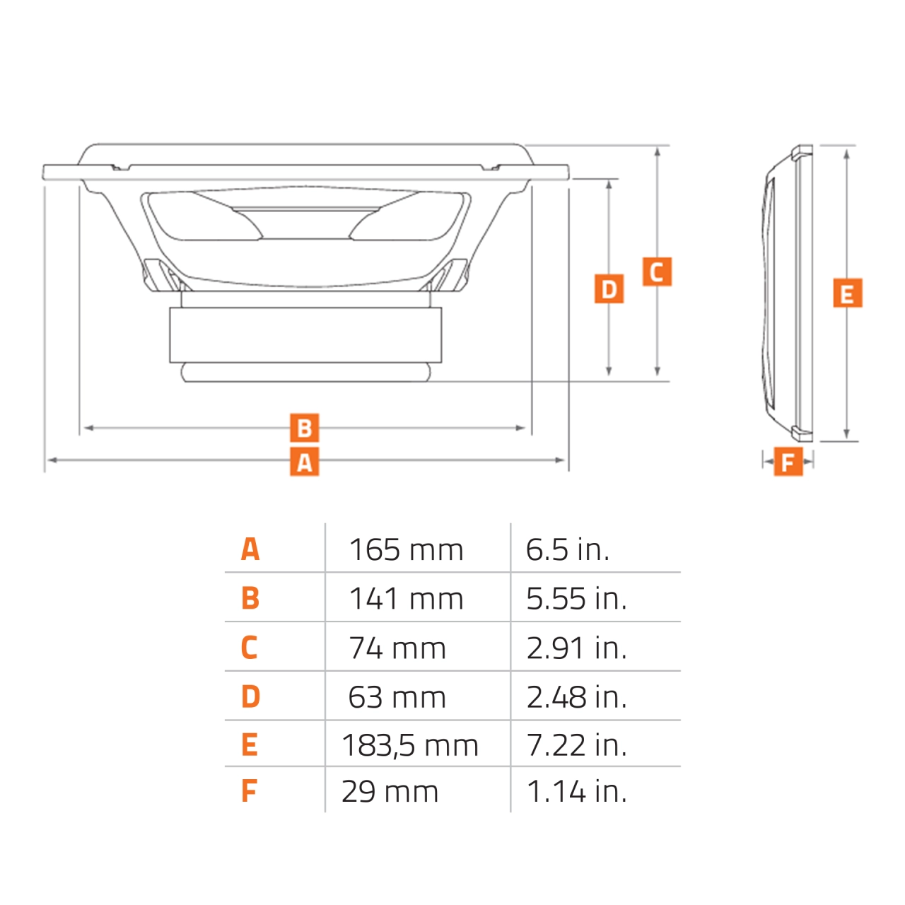Difuzoare auto Hertz Mille Pro MP 165.3, set componente, 165mm, 90W RMS, 4Ω, 2 difuzoare [5]