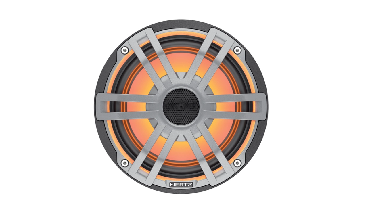 Difuzoare Marine Hertz HEX 6.5 S-LD-G, Negru, set coaxial 2 căi, 165mm, 50W RMS [6]