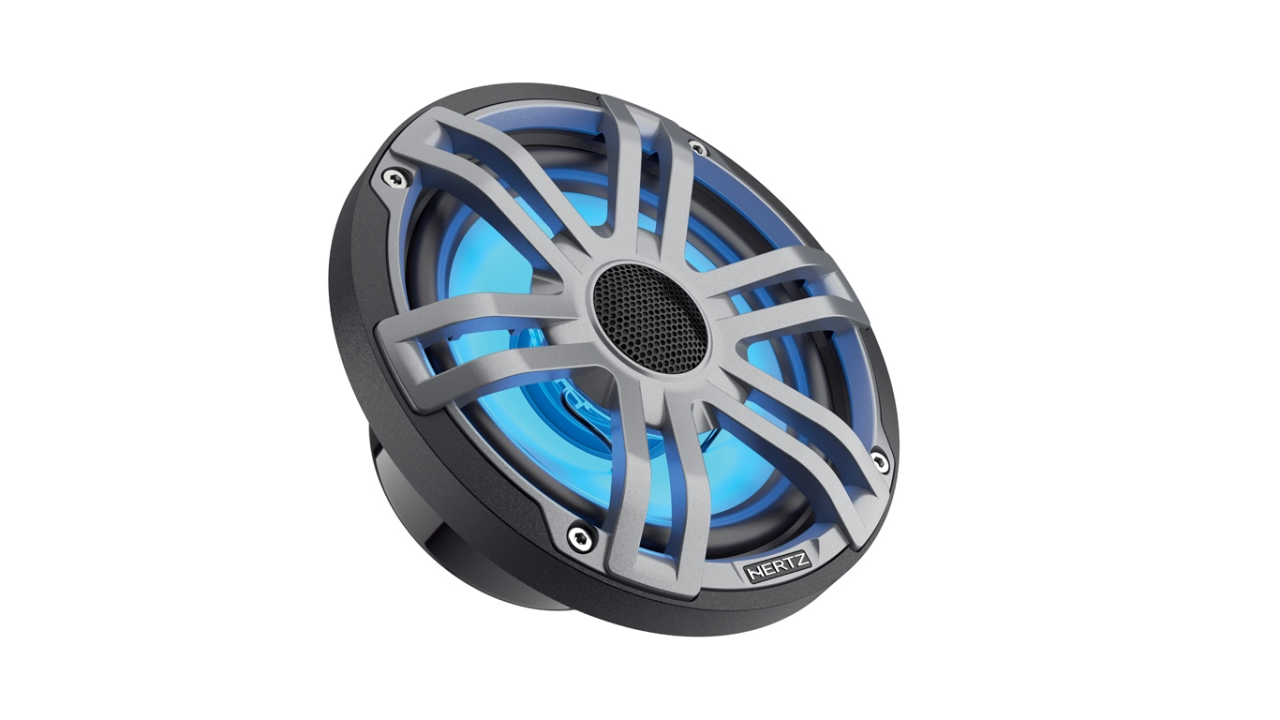 Difuzoare Marine Hertz HEX 6.5 S-LD-G, Negru, set coaxial 2 căi, 165mm, 50W RMS [2]