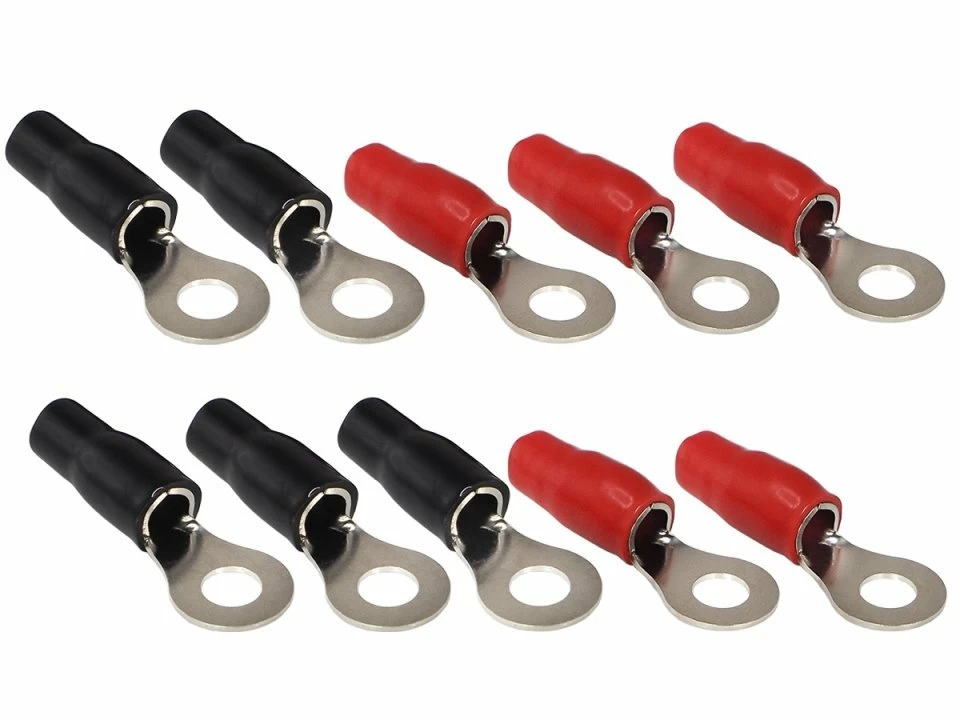 Inel terminal AURA ACN-R108/10, 8mm2 (8AWG), Set 10 Buc [2]