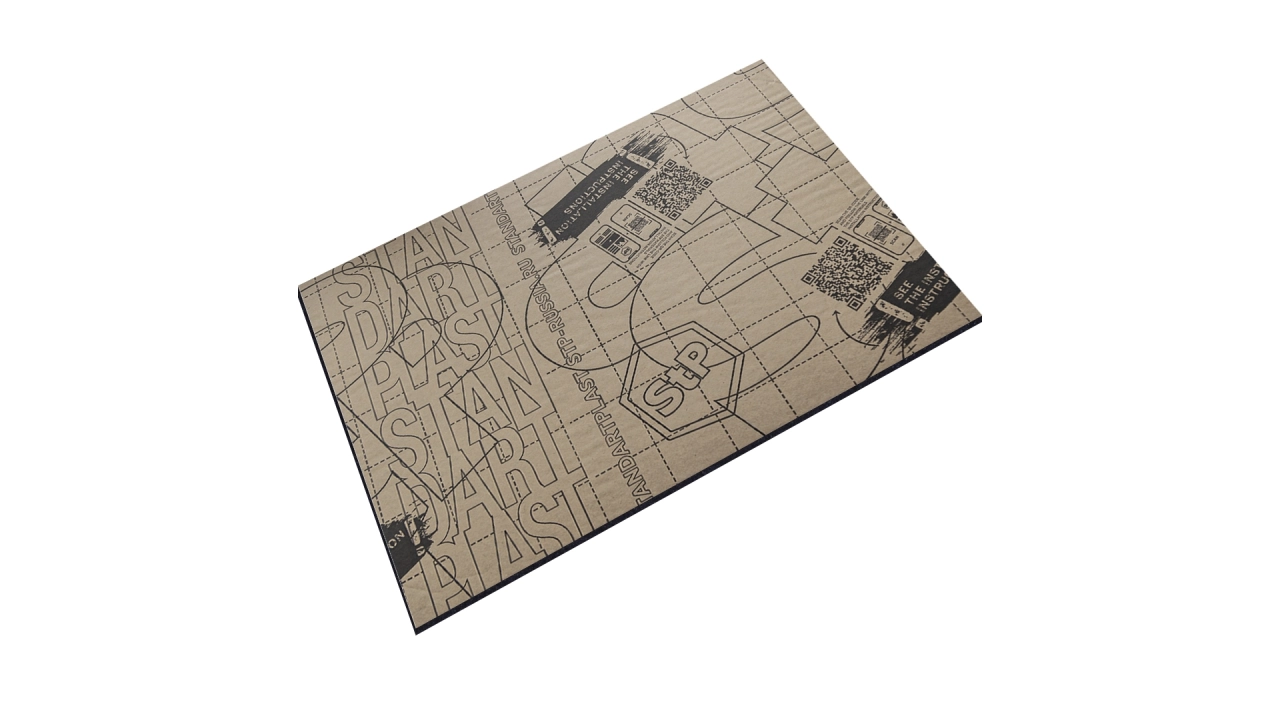 Insonorizant auto Premium STP Greenflex 6mm mini, 375x500, Foaie [2]
