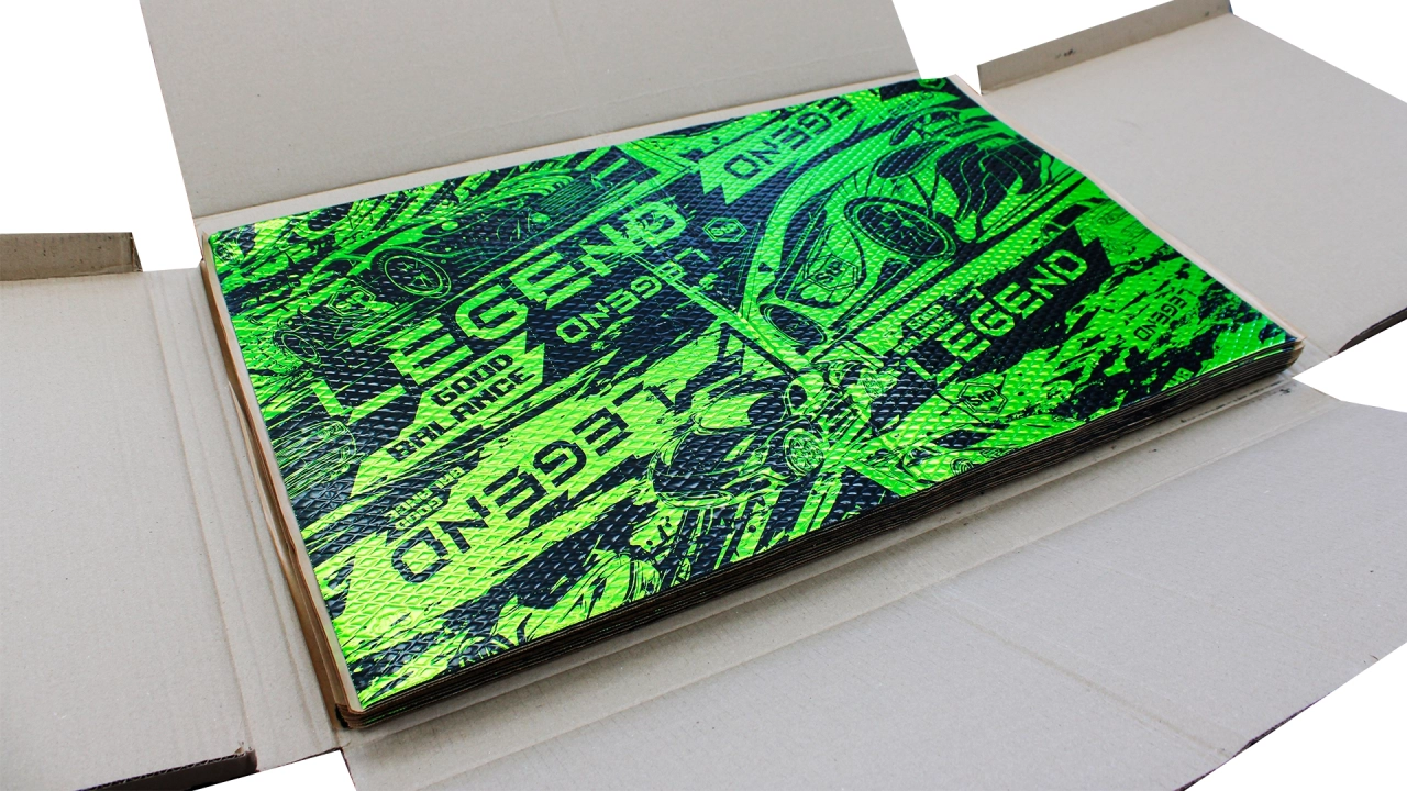 Insonorizant auto STP Legend 2 mini, 2mm, 375x470mm, Foaie [4]