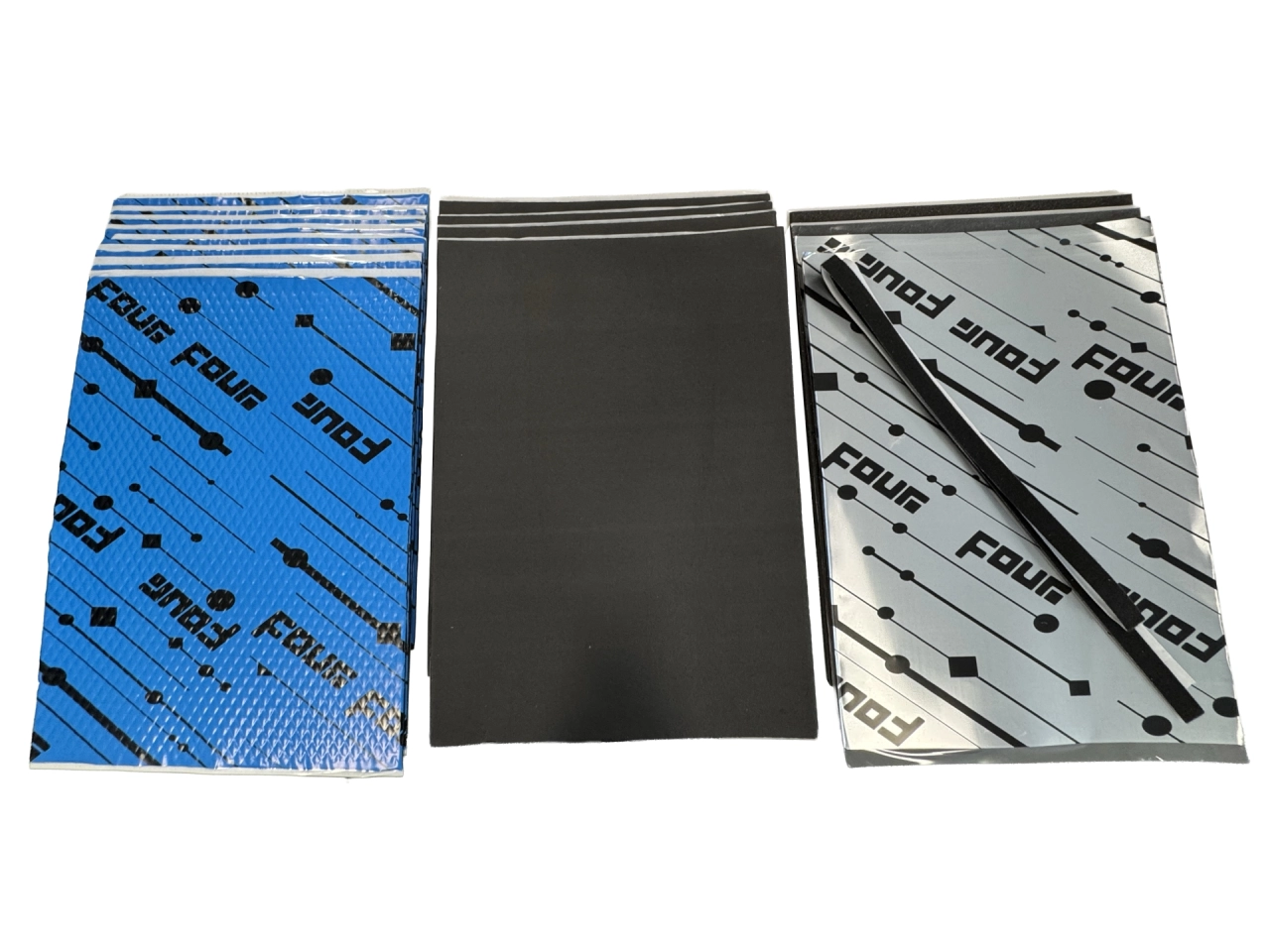 Kit de insonorizare pentru doua usi Four Connect S3-DOOR Solution Pro - 3 Straturi Vibro Fono Termo [2]