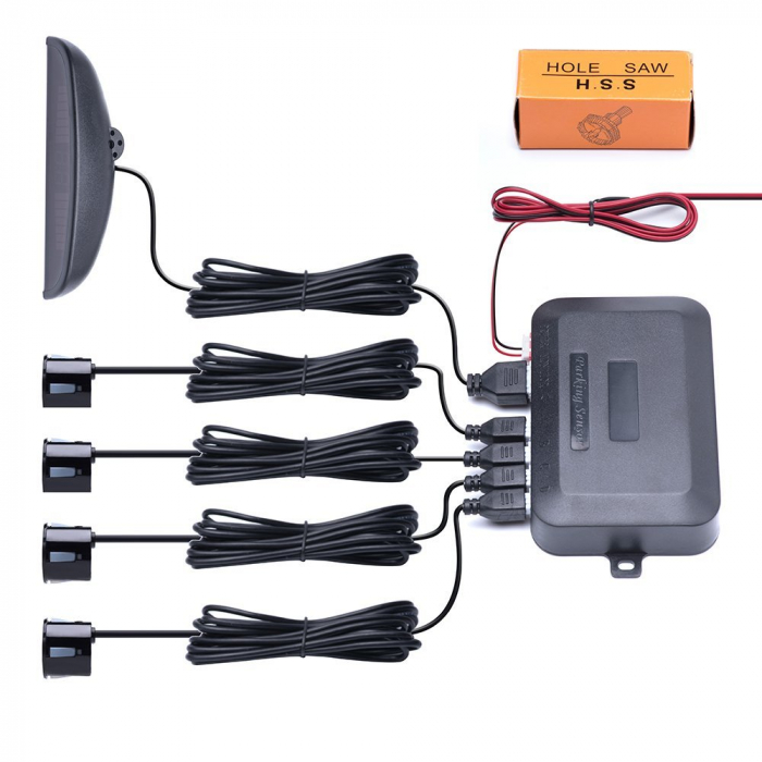 Kit senzori parcare auto cu display [6]