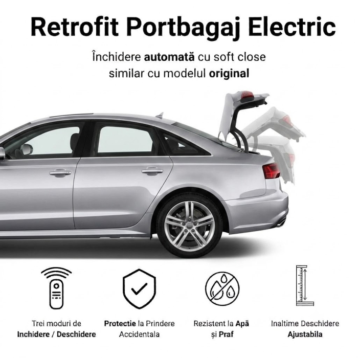 Kit sistem deschidere portbagaj electric Audi A6 C7 (2012-2018) [4]