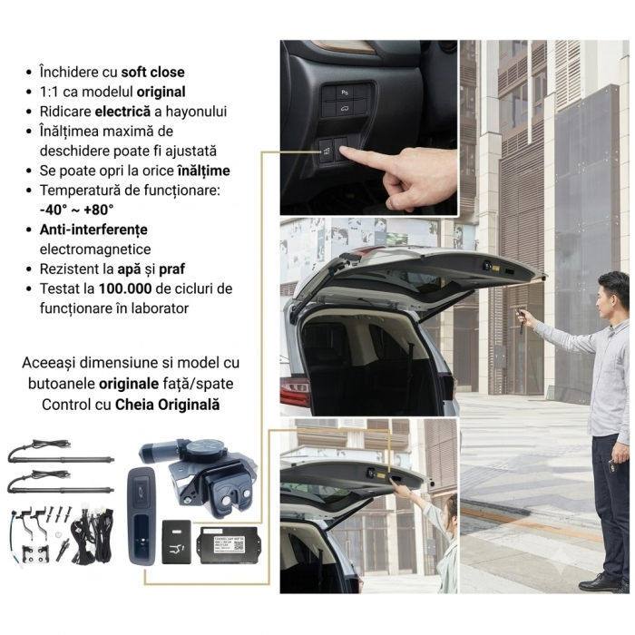 Kit sistem deschidere portbagaj electric Audi Q3 (2011-2017) [3]