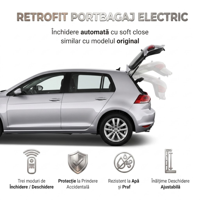 Kit sistem deschidere portbagaj electric Volkswagen Golf 7 HatchBack (2014-2020) [2]