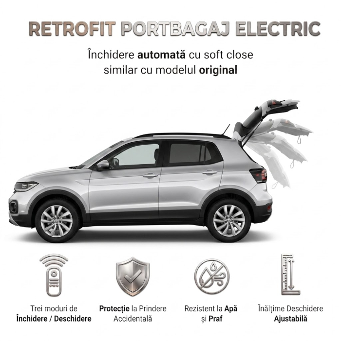 Kit sistem deschidere portbagaj electric Volkswagen T-cross 2023+ [2]